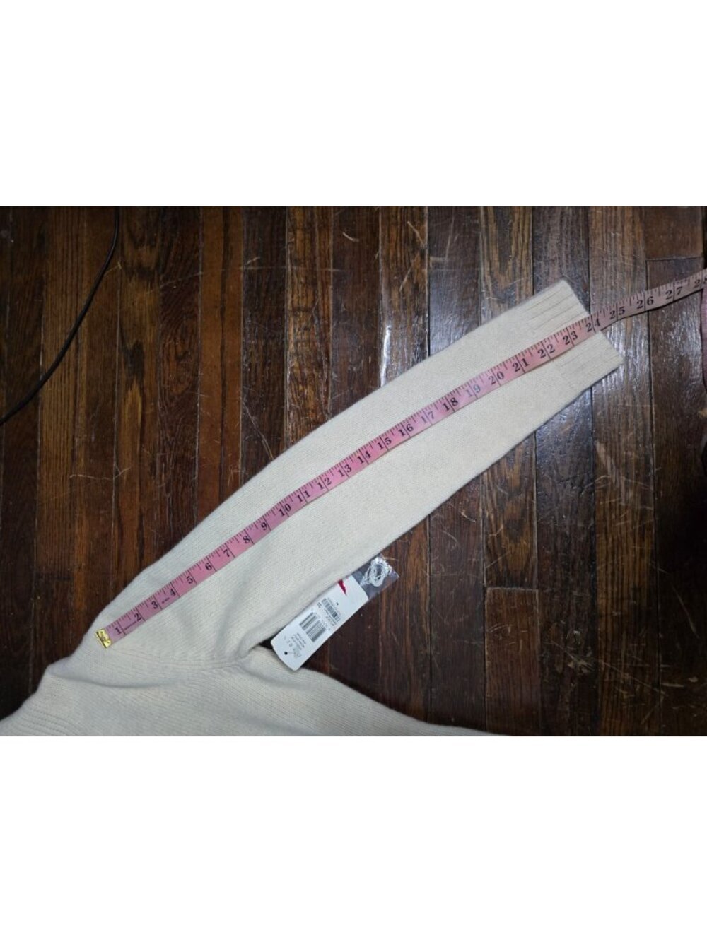 Lauren Ralph Lauren Cream Old Money Timeless Sweater Large Wool - Picture 12 of 15